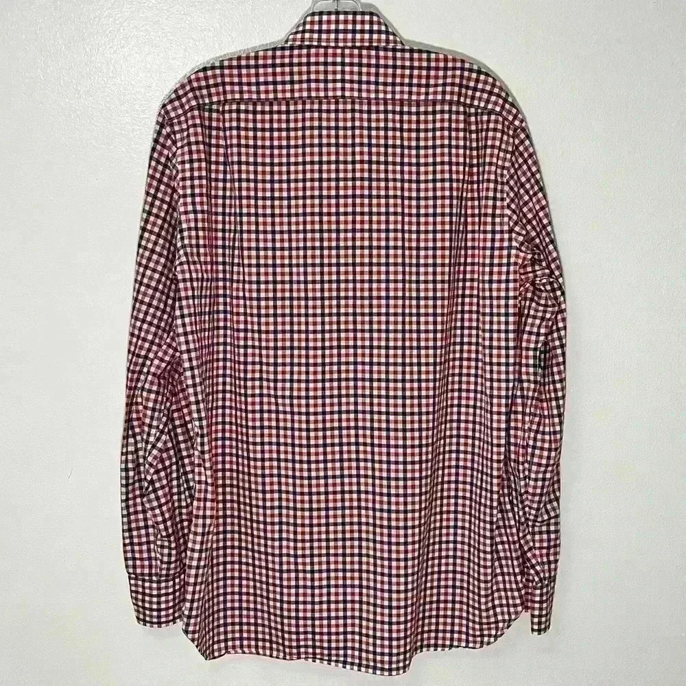 J. CREW Men Ludlow buttons down plaid shirt | size large